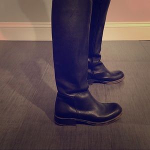 Mia Leather high knee boots